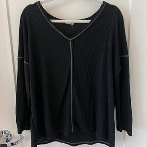 Bibi Boutique Top Size Medium Black